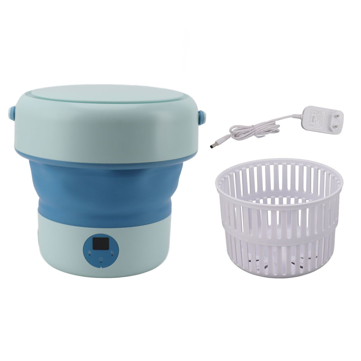 Portable Washing Machine 4.8L High Capacity Foldable Deep Cleaning for Underwear Baby Clothes