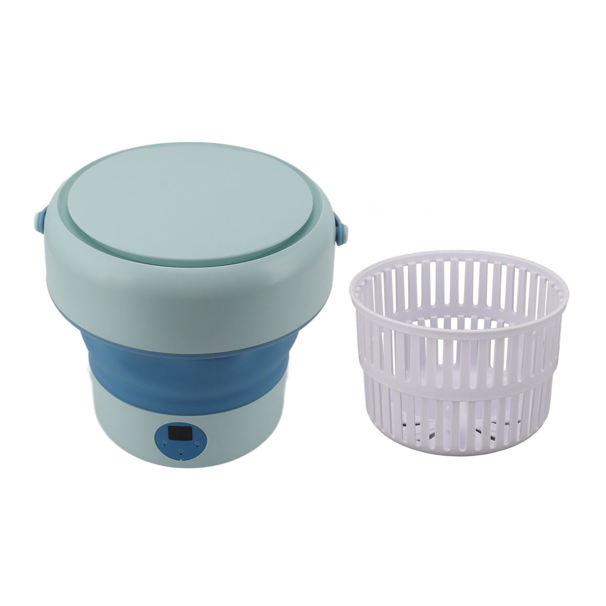 Portable Washing Machine 4.8L High Capacity Foldable Deep Cleaning for Underwear Baby Clothes