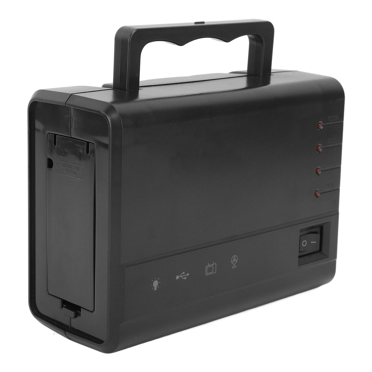 Portable Power Station 5000mAh Outdoor Solar Generator Power Bank for Camping Travel Party Emergency
