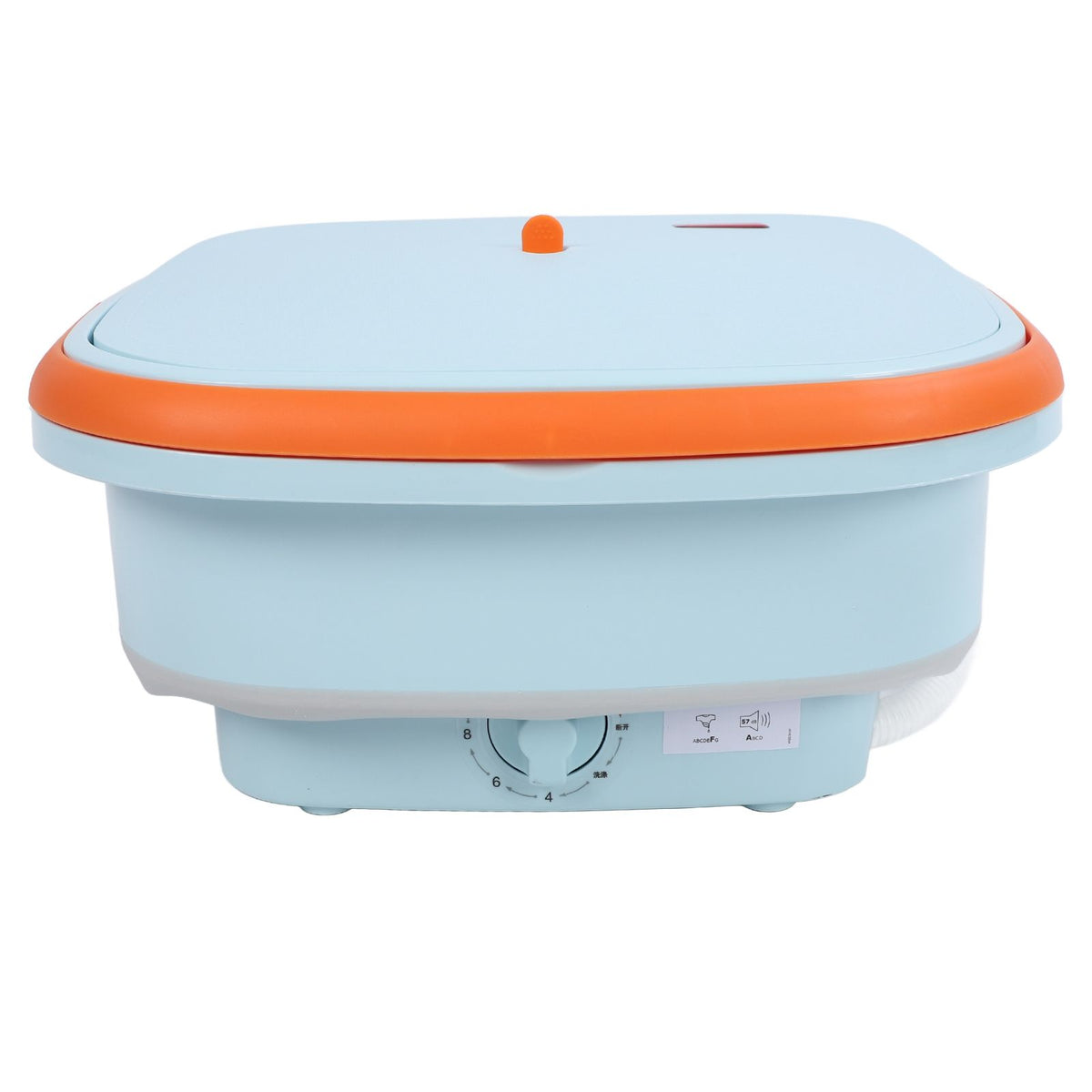16L Folding Washing Machine Mini Portable Collapsible Underwear Bucket Washer for Household Dormitory Travel