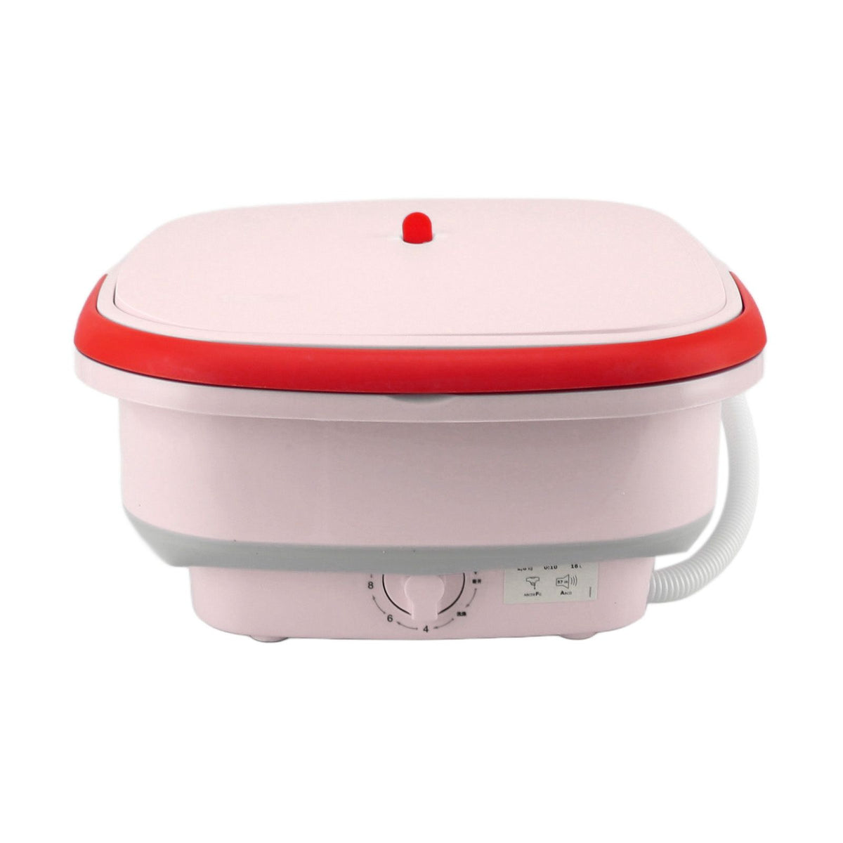 16L Portable Washing Machine with Soft Spin Function Drain Pipe 65W Fully Automatic Portable Washer for Underwear Baby Clothes