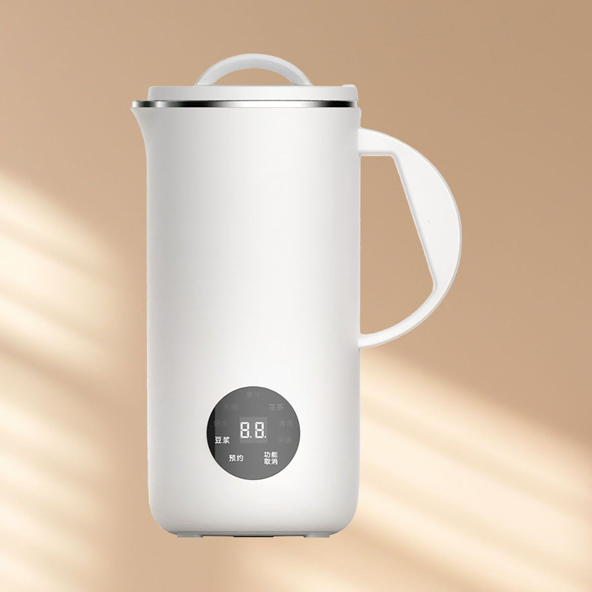 Countertop Blender Multifunctional Reservation Heating Portable Automatic Blender for Home Kitchen 600ml