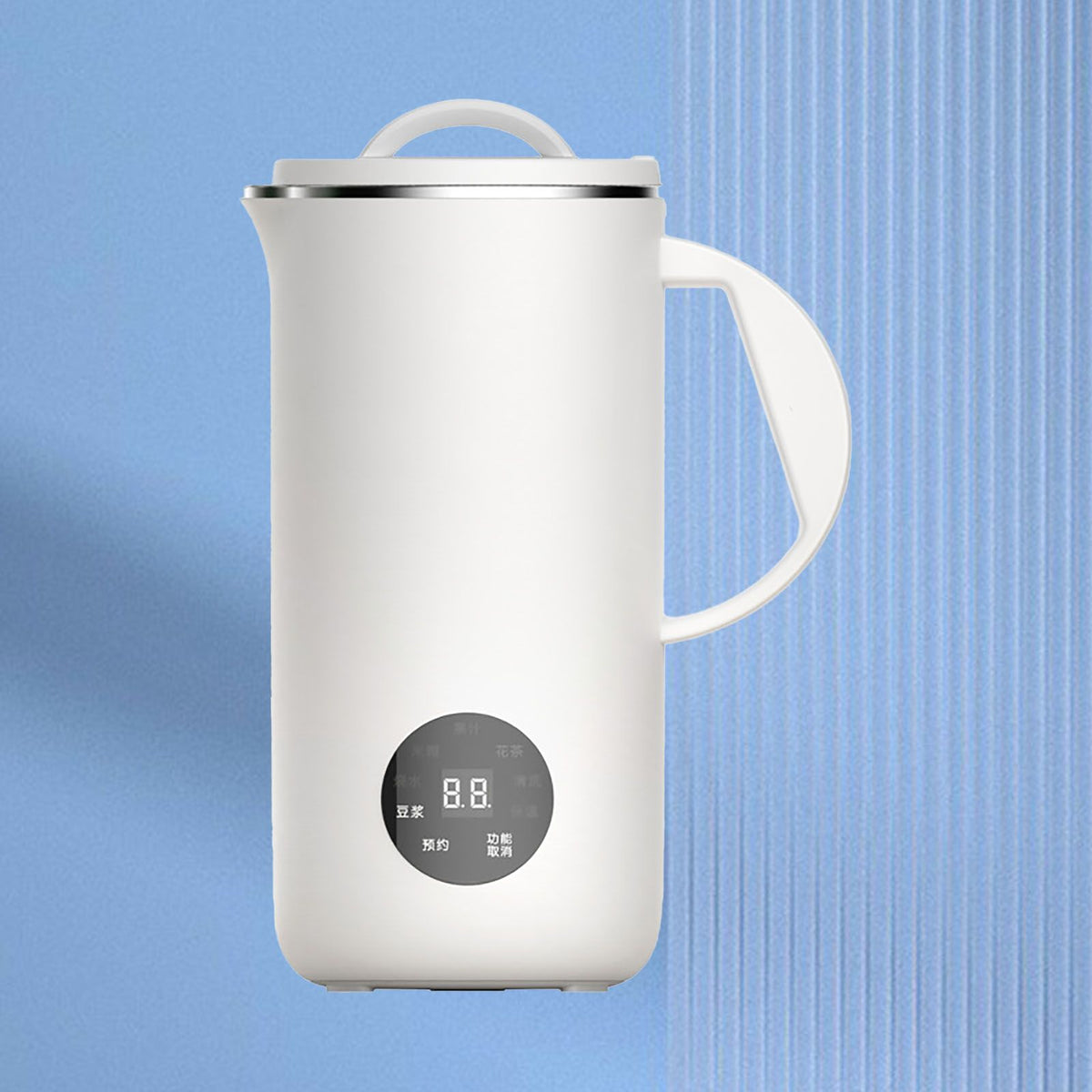 Countertop Blender Multifunctional Reservation Heating Portable Automatic Blender for Home Kitchen 600ml
