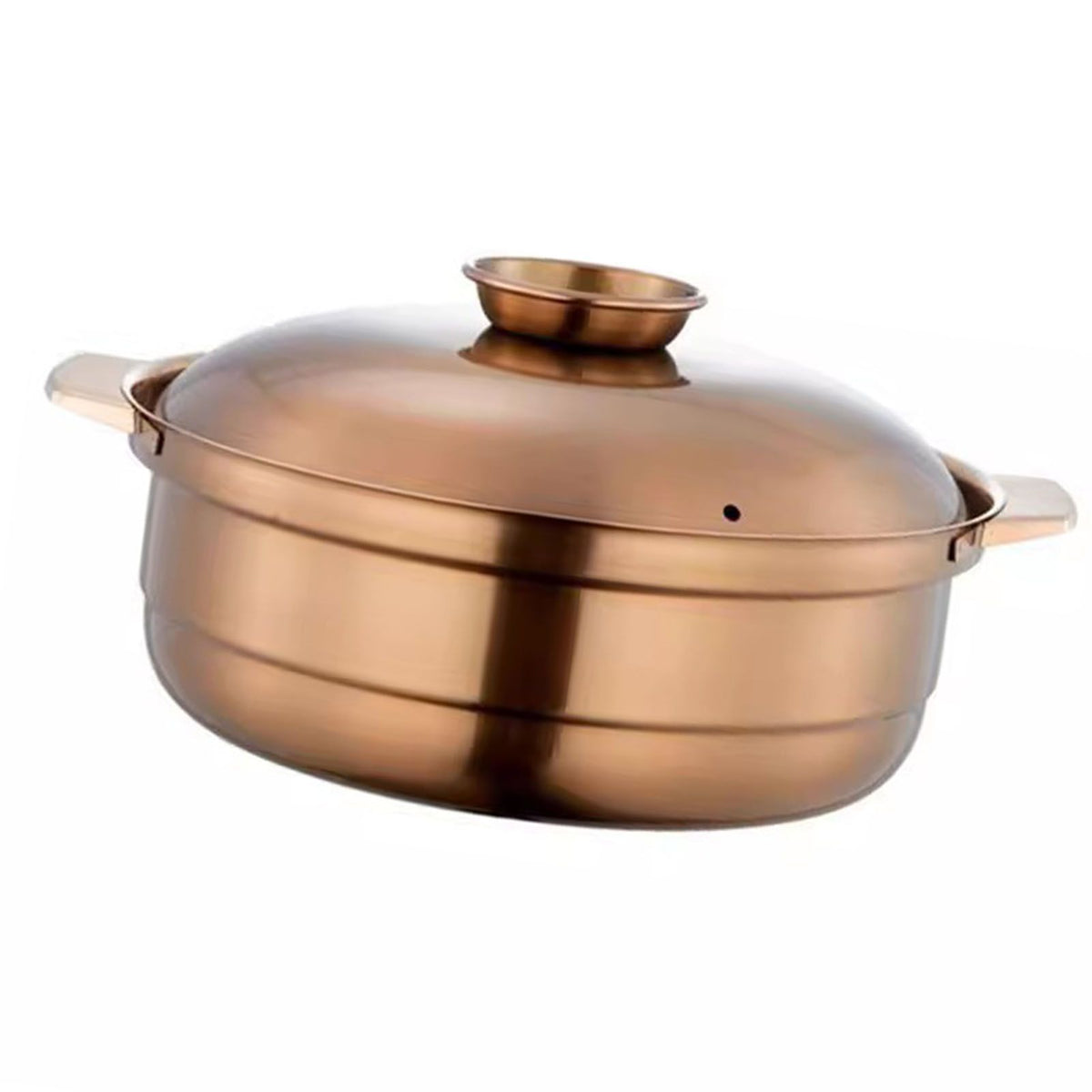 Soup Pot Stainless Steel Large Capacity Commercial Family Hot Pot Universal for Induction Cooker Gas Stove 30cm/11.81in 1 Type