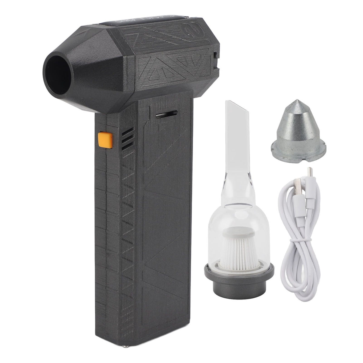 Jet Fan Dry Mini Blower High Power Handheld Multifunctional Portable Mini Jet Blower with Vacuum Cleaner Safety Hammer Kit