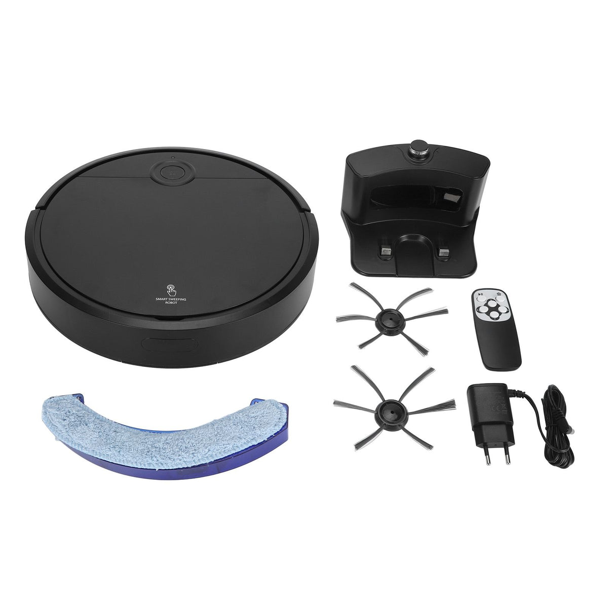 Robot Vacuums and Mop Combo Powerful Suction Rechargeable Multifunction 3 in 1 Robot Vacuum Cleaner