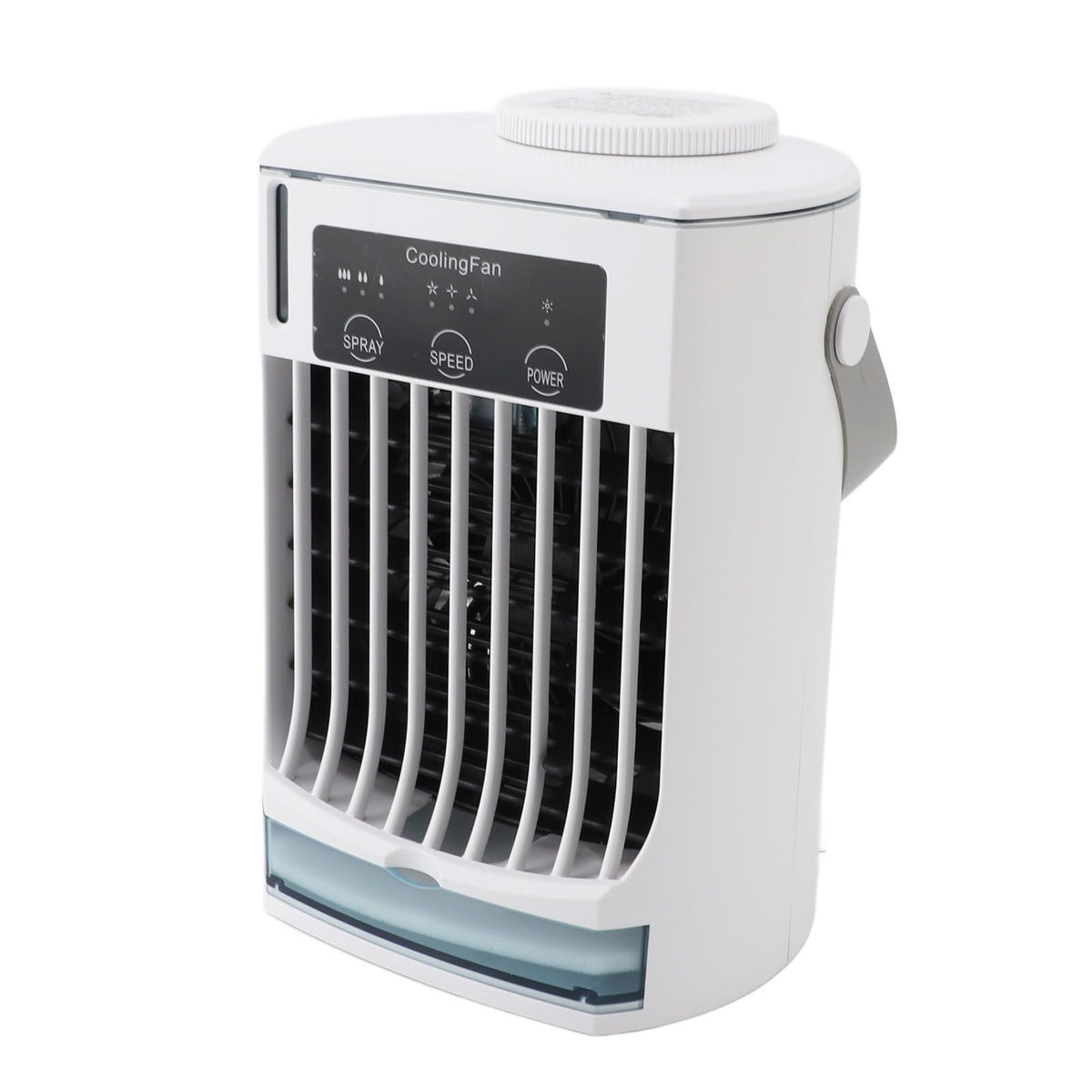 Portable Air Conditioner Personal USB Evaporative Air Cooler Adjustable Wind Speeds Desktop Cooling Fan for Home Camping Office