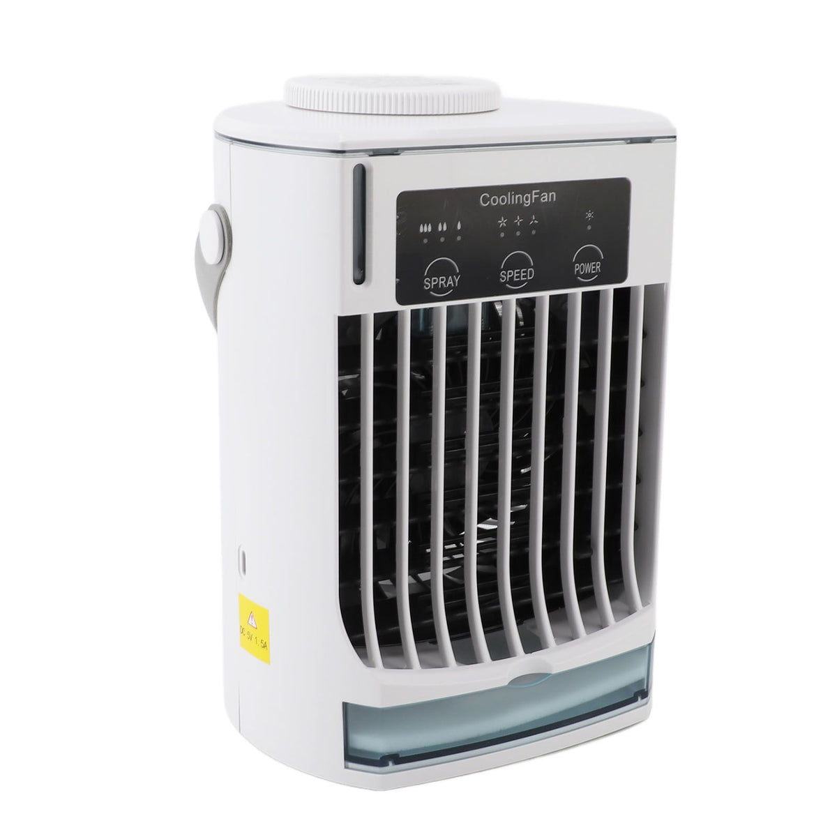 Portable Air Conditioner Personal USB Evaporative Air Cooler Adjustable Wind Speeds Desktop Cooling Fan for Home Camping Office