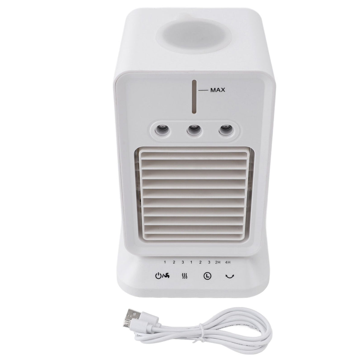 Portable Air Conditioner Multifunctional 3 Levels Oscillating Spray Humidifier Fan Desktop Water Cooled Fan for Home Office