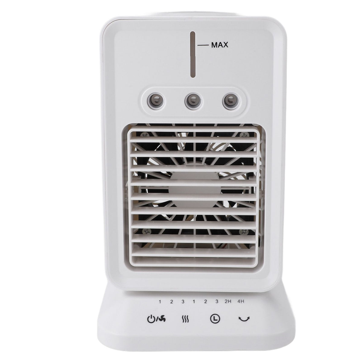Portable Air Conditioner Multifunctional 3 Levels Oscillating Spray Humidifier Fan Desktop Water Cooled Fan for Home Office
