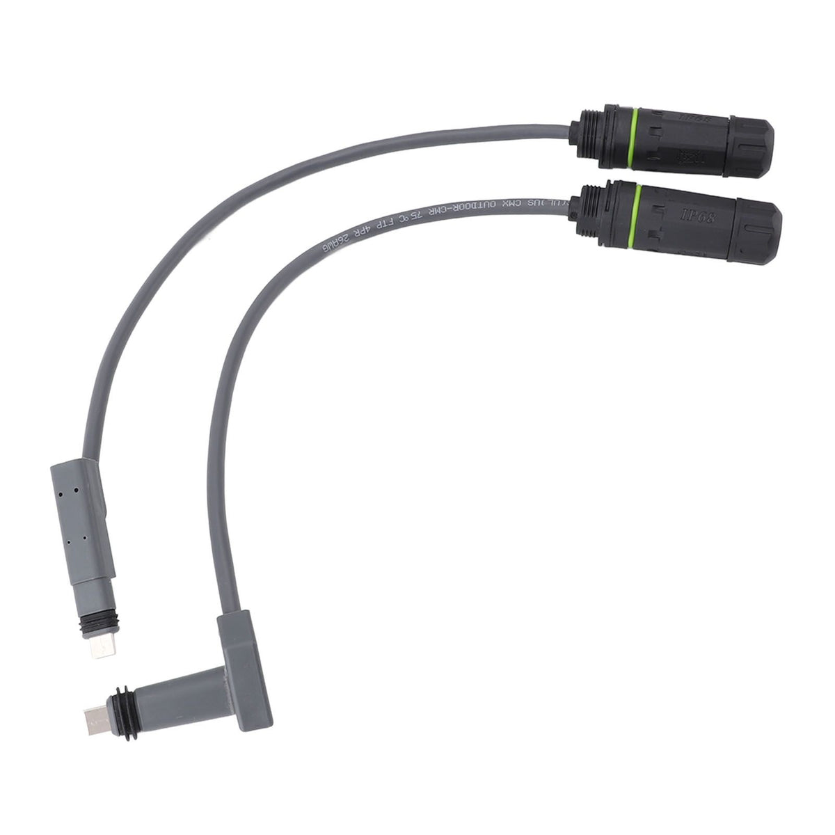 2PCS SPX Plug to RJ45 Adapter 1200Mbps IP68 Waterproof Ethernet Cable Connector for Dishy and Router Satellite