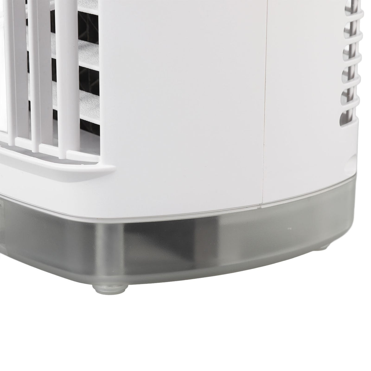 Portable Air Conditioner Fan 2 Modes 4 Speeds Timed USB Evaporative Air Cooler Air Conditioner Cooling Fan with Light for Desktop
