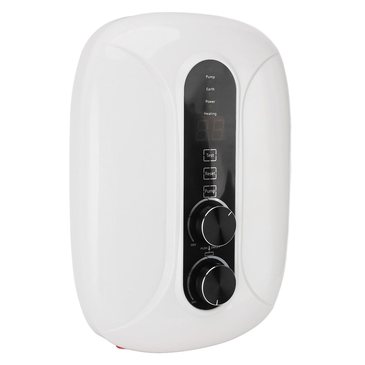 Electric Tankless Water Heater 5500W Fast Heating Intelligent Mini Hot Water Heater with LED Temperature Display for Home Kitchen Bathroom 220V