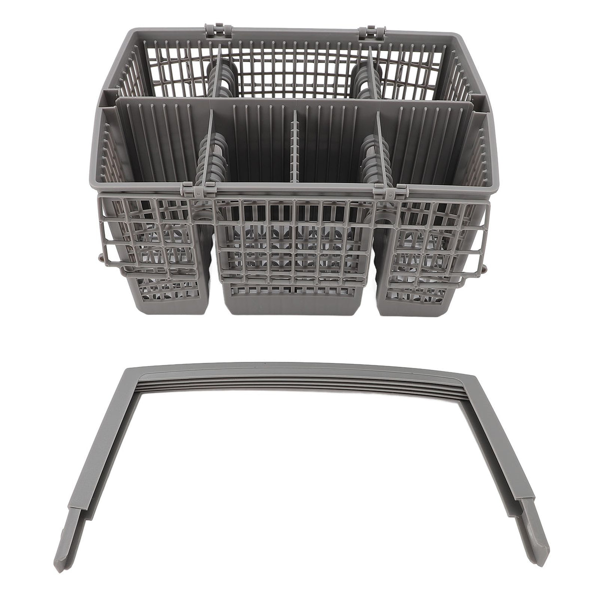 Dishwasher Silverware Basket Replacement PP Universal Multifunction Cutlery Accessories Storage Box for Neff