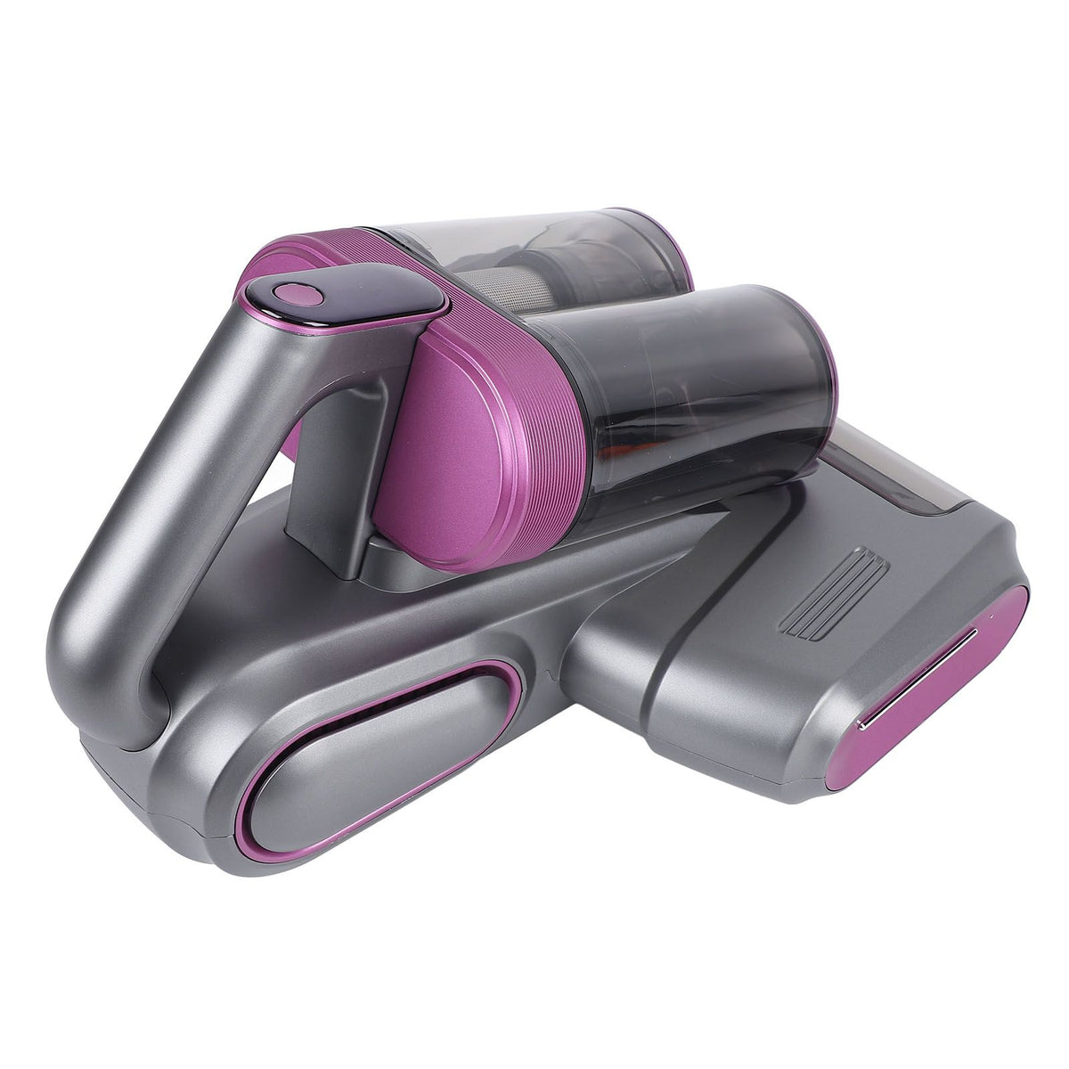 Bed Vacuum Cleaner Cordless Mattress Vacuum with 13000Pa Suction 520ml Large Dustbin Large Suction Port for Bed Sofa Carpet Gray Purple