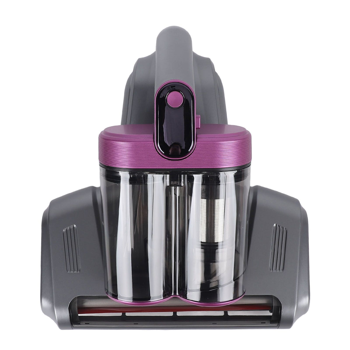 Bed Vacuum Cleaner Cordless Mattress Vacuum with 13000Pa Suction 520ml Large Dustbin Large Suction Port for Bed Sofa Carpet Gray Purple