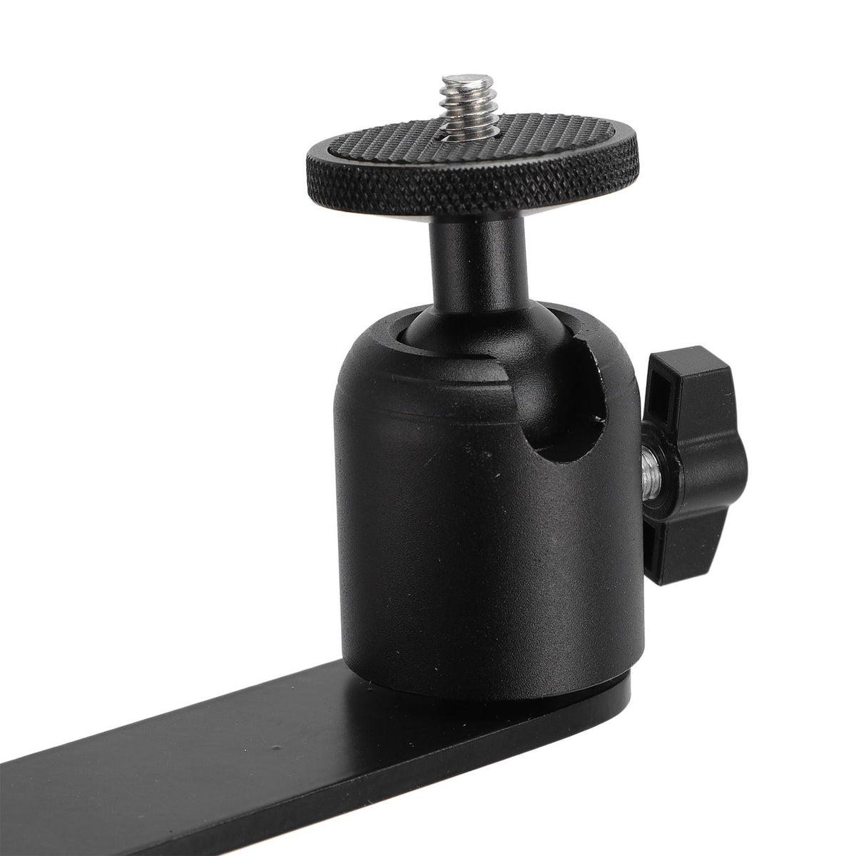 Bed Sofa Projector Stand 1/4 Inch Thread 360 Degree Rotatable Height Adjustable Universal Plug in Projector Bracket
