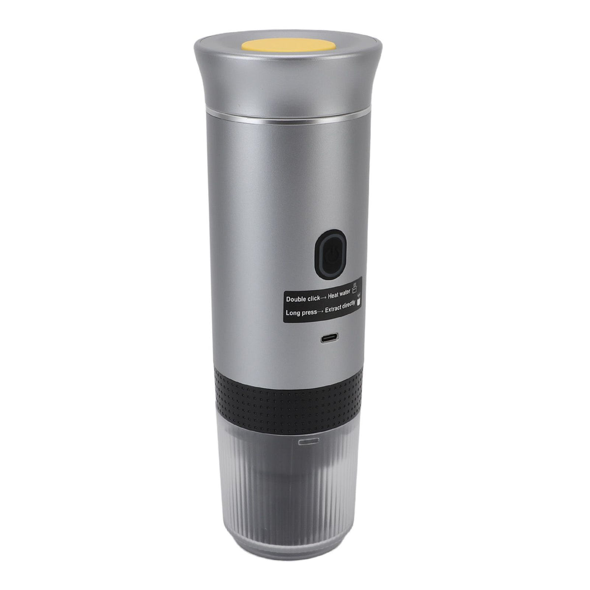 Portable Electric Coffee Maker 120ml 304 Stainless Steel Automatic Heating Travel Coffee Machine for Camping Hiking Office Home