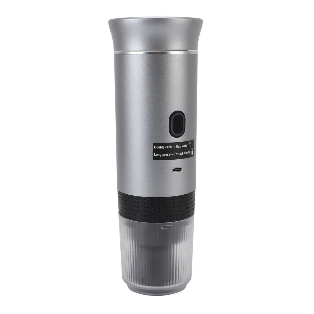 Portable Electric Coffee Maker 120ml 304 Stainless Steel Automatic Heating Travel Coffee Machine for Camping Hiking Office Home