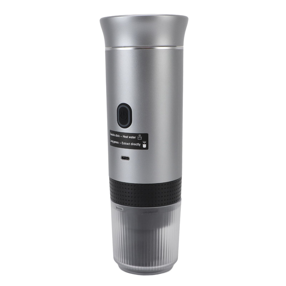 Portable Electric Coffee Maker 120ml 304 Stainless Steel Automatic Heating Travel Coffee Machine for Camping Hiking Office Home