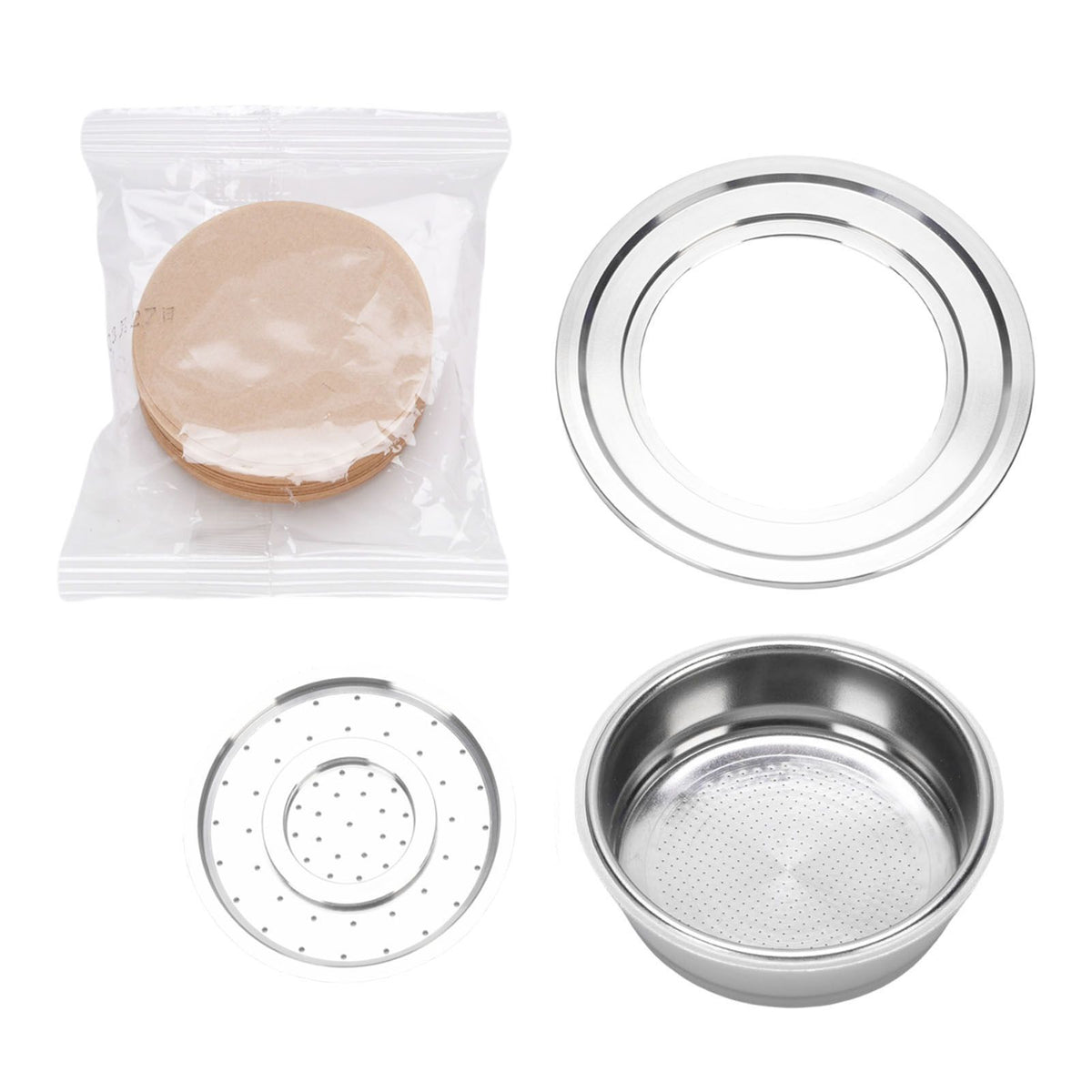 Reusable Coffee Capsule Cup Fit for SENSEO Coffee Machine Refillable Pod Stainless Steel Filter