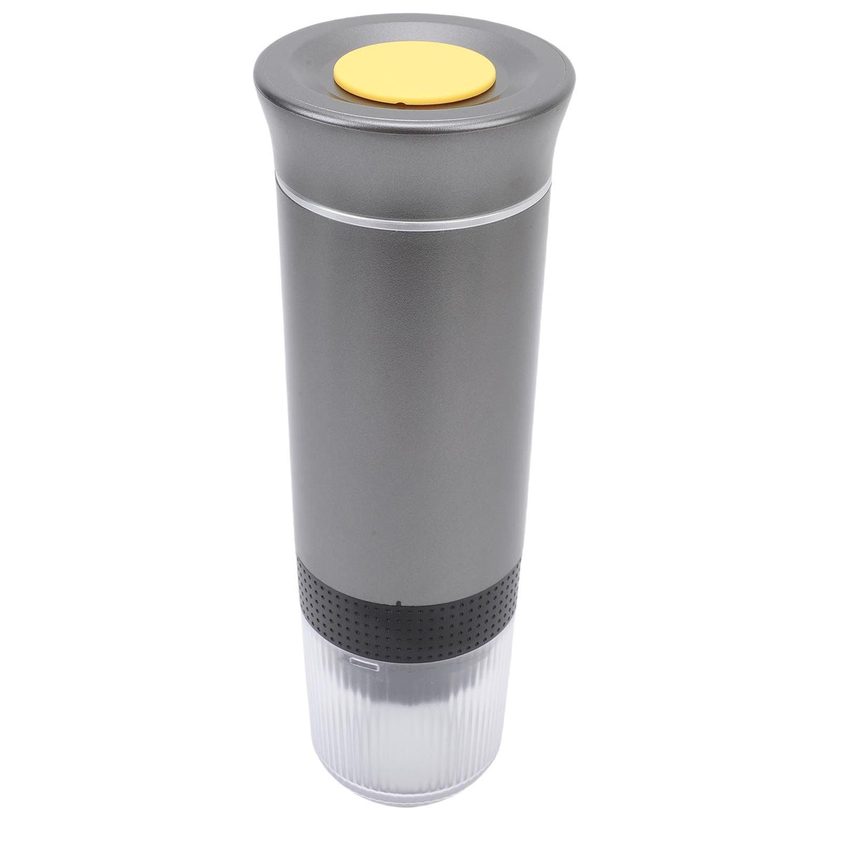 Portable Capsules Coffee Maker 72W 120ML Cup Full Automatic Outdoor Ground Coffee Machine for Home Travel Gray