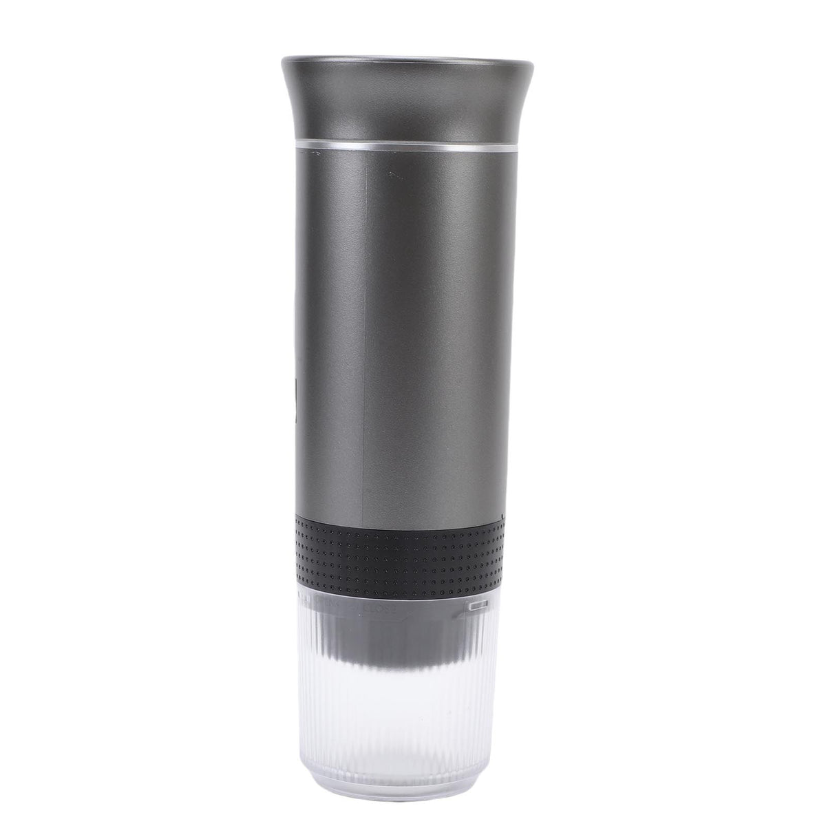 Portable Capsules Coffee Maker 72W 120ML Cup Full Automatic Outdoor Ground Coffee Machine for Home Travel Gray