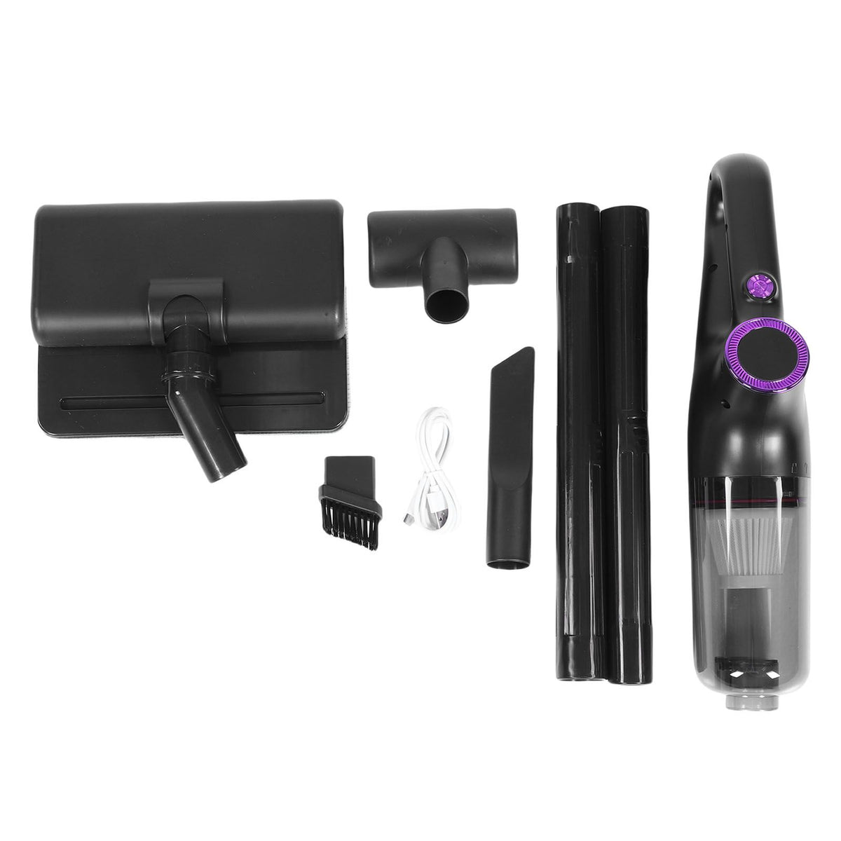 Cordless Vacuum Cleaner Integrated Multifunctional 15kPA Powerful Suction Rechargeable Handheld Stick Vacuum for Car Stairs Floor
