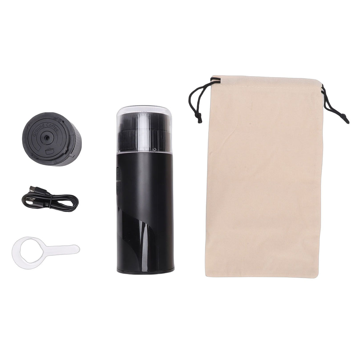 Portable Italian Coffee Machine USB Rechargeable Travel Capsule Coffee Maker for Outdoor Car Camping Hiking