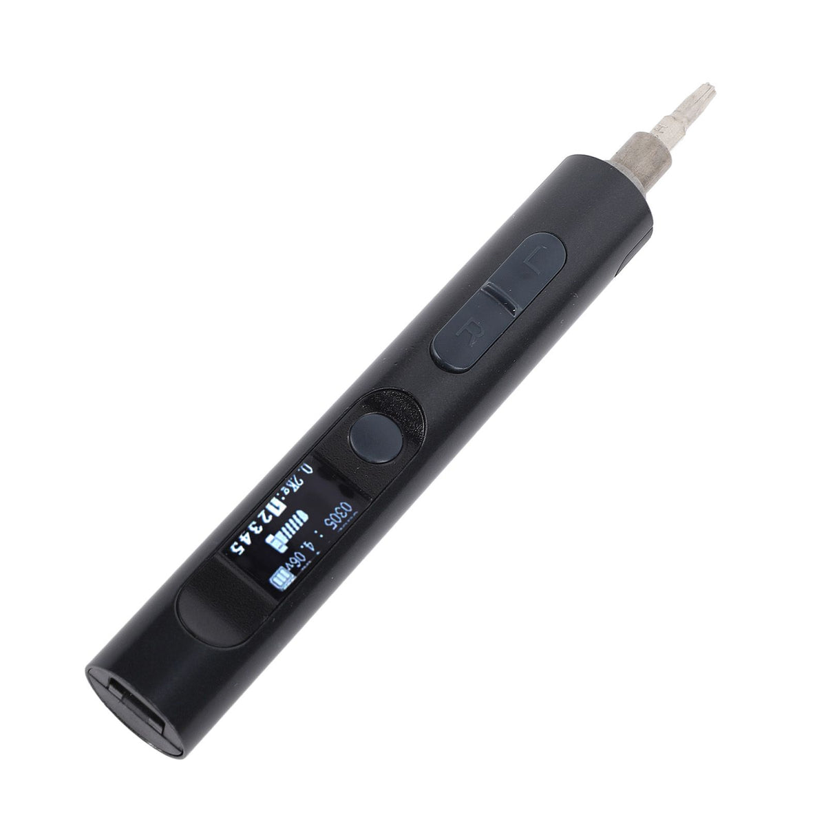 Mini Electric Screwdriver High Accuracy Torsion Power Screwdriver Repair Tool for Phone Repairing Black