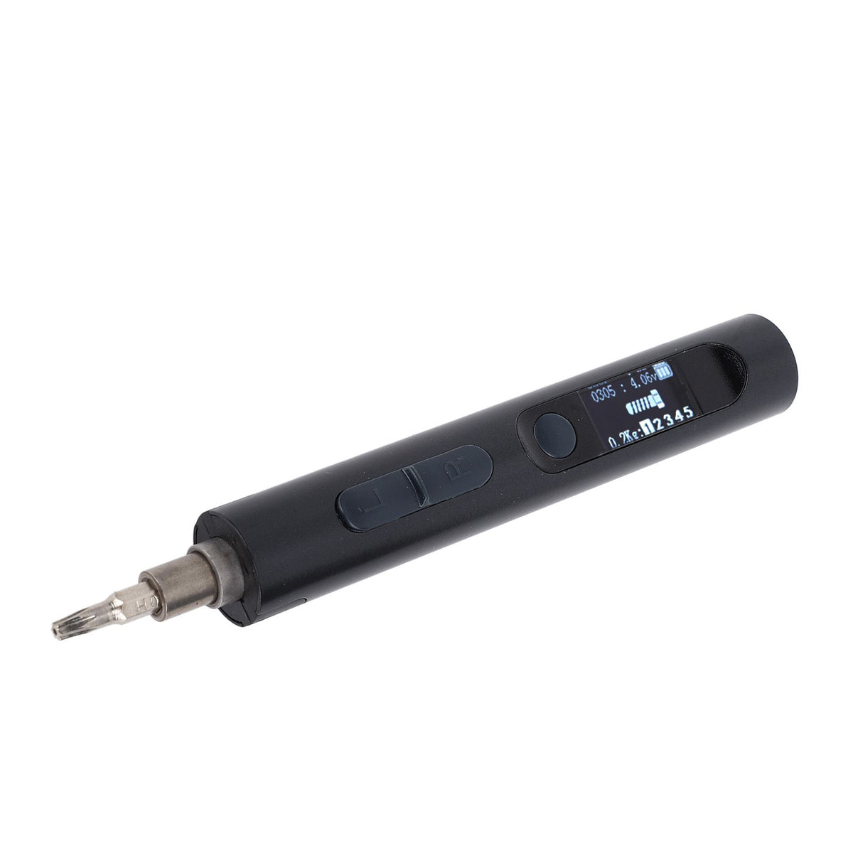 Mini Electric Screwdriver High Accuracy Torsion Power Screwdriver Repair Tool for Phone Repairing Black