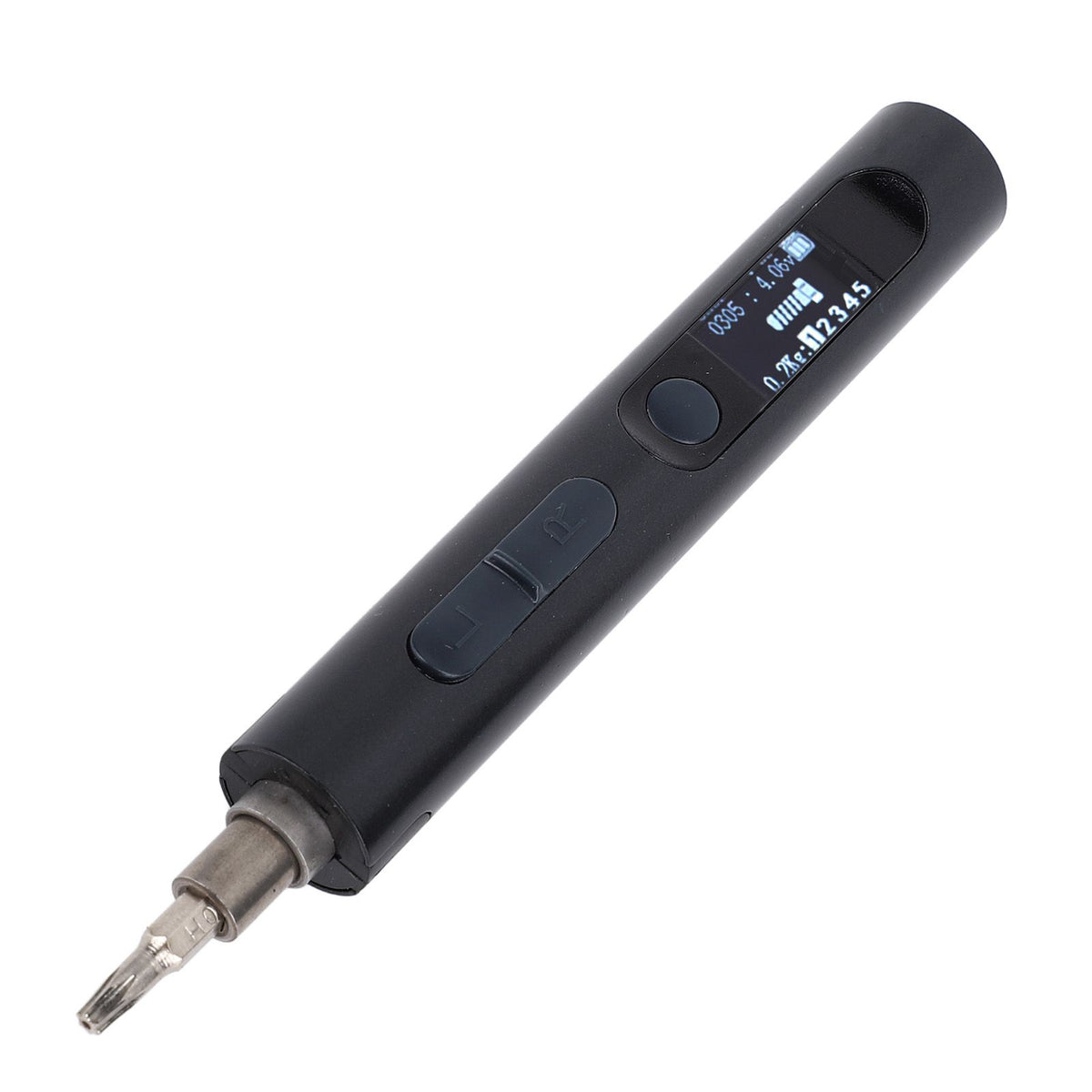 Mini Electric Screwdriver High Accuracy Torsion Power Screwdriver Repair Tool for Phone Repairing Black