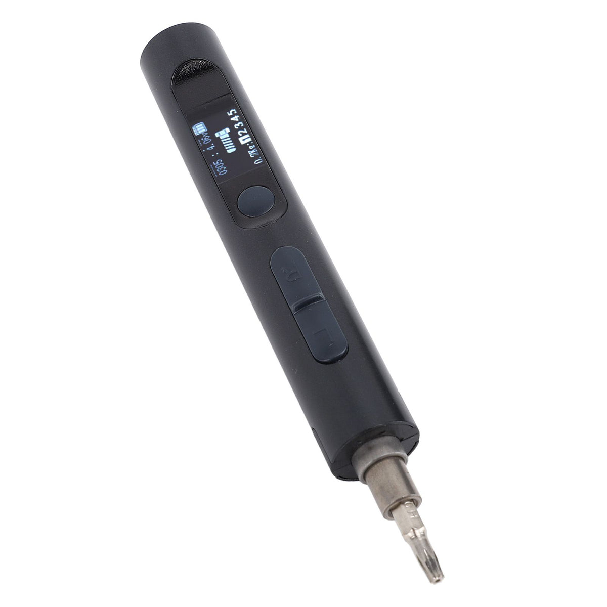 Mini Electric Screwdriver High Accuracy Torsion Power Screwdriver Repair Tool for Phone Repairing Black