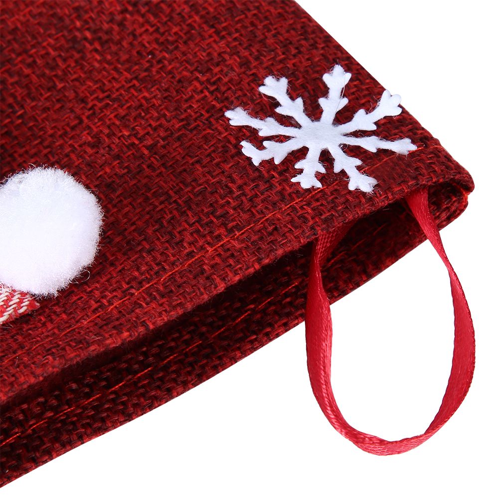 3Pcs/Set Christmas Stockings Sock Gift Bag Hanging Pendant Christmas Tree Decoration