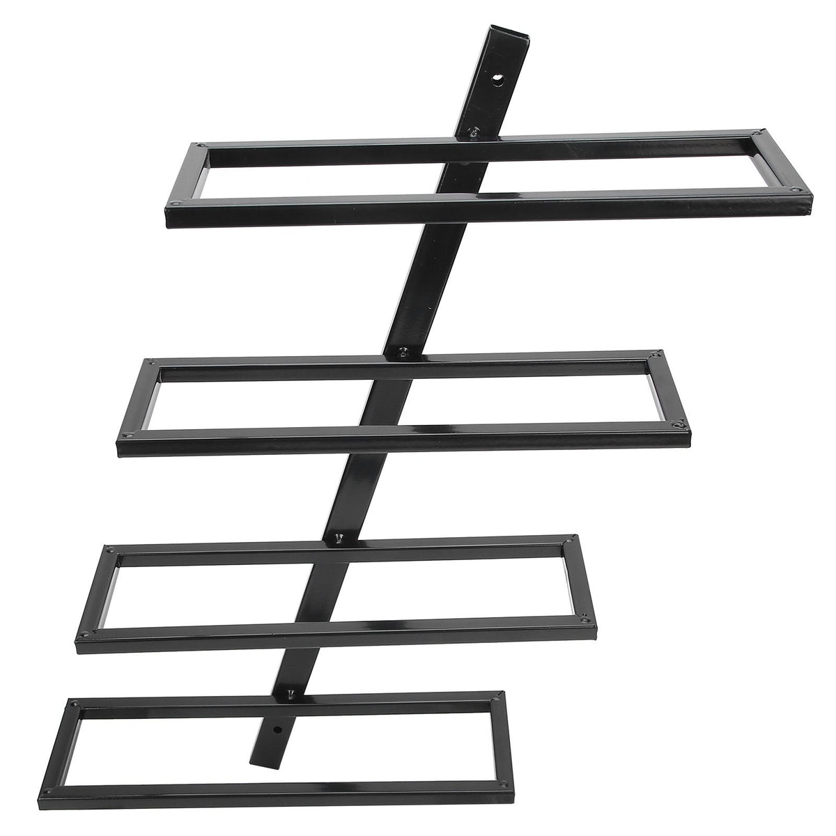 Wall Mounted Red Wine Bottle Holder Rack Storage Shelf for Household Kitchen Bar Decor4 Bottle