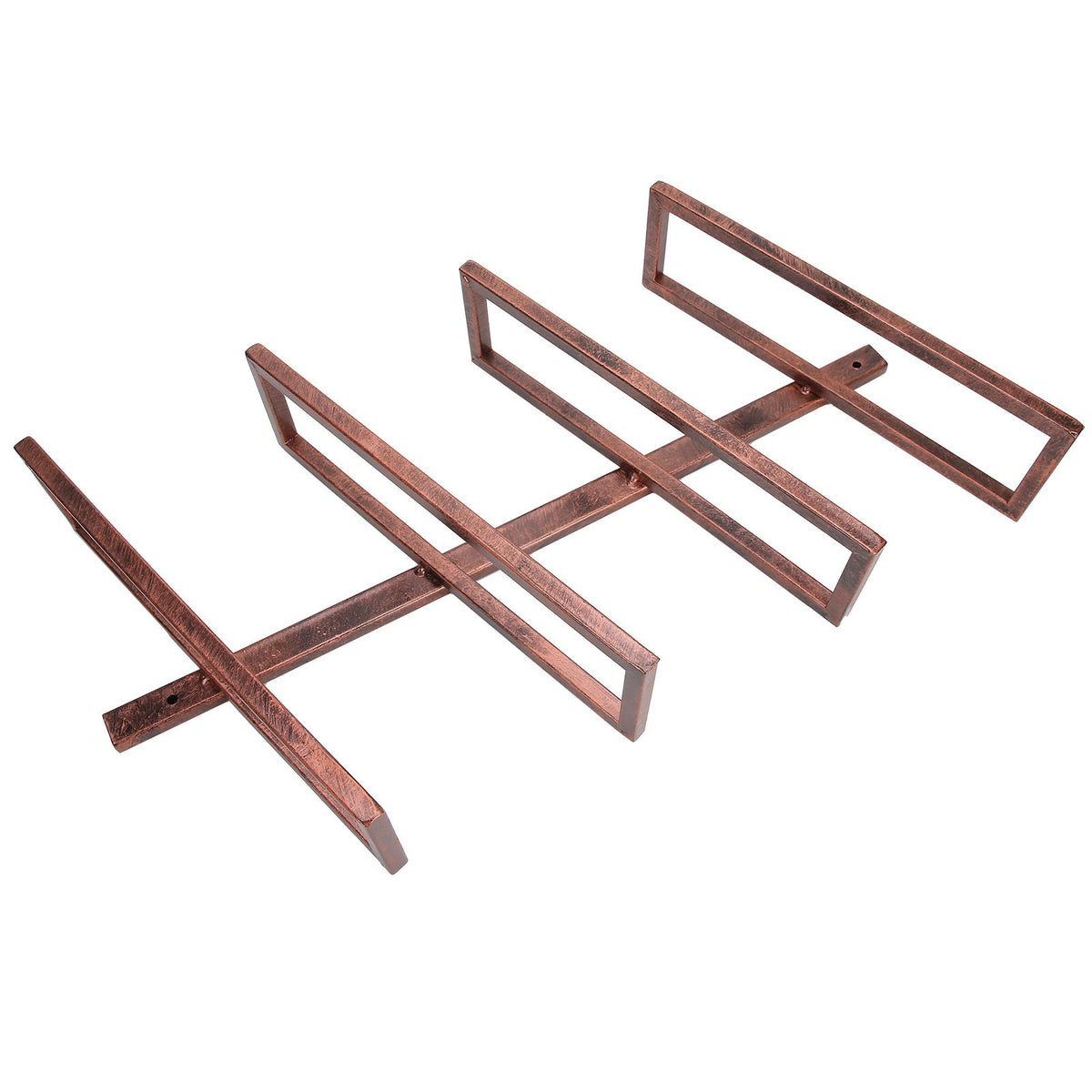 Rustic Wall Mounted Wine Rack Wine Bottle Holder Shelf for Household Dining Room Cabinet4 Bottle