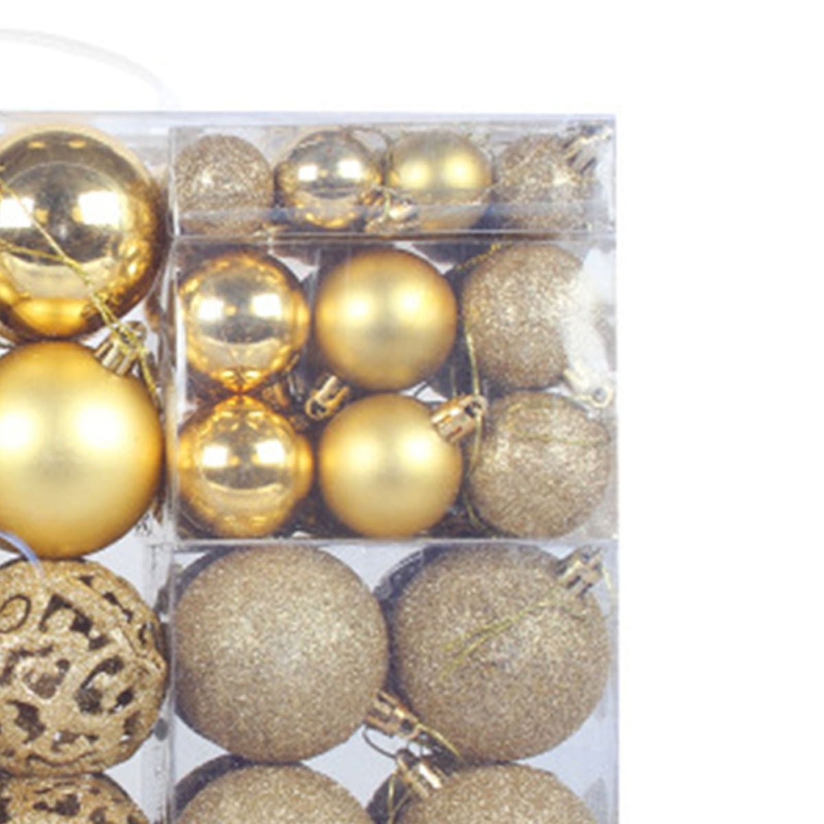 Xmas Tree Balls Plastic Various Styles Xmas Tree Ball Ornaments for Party Decoration