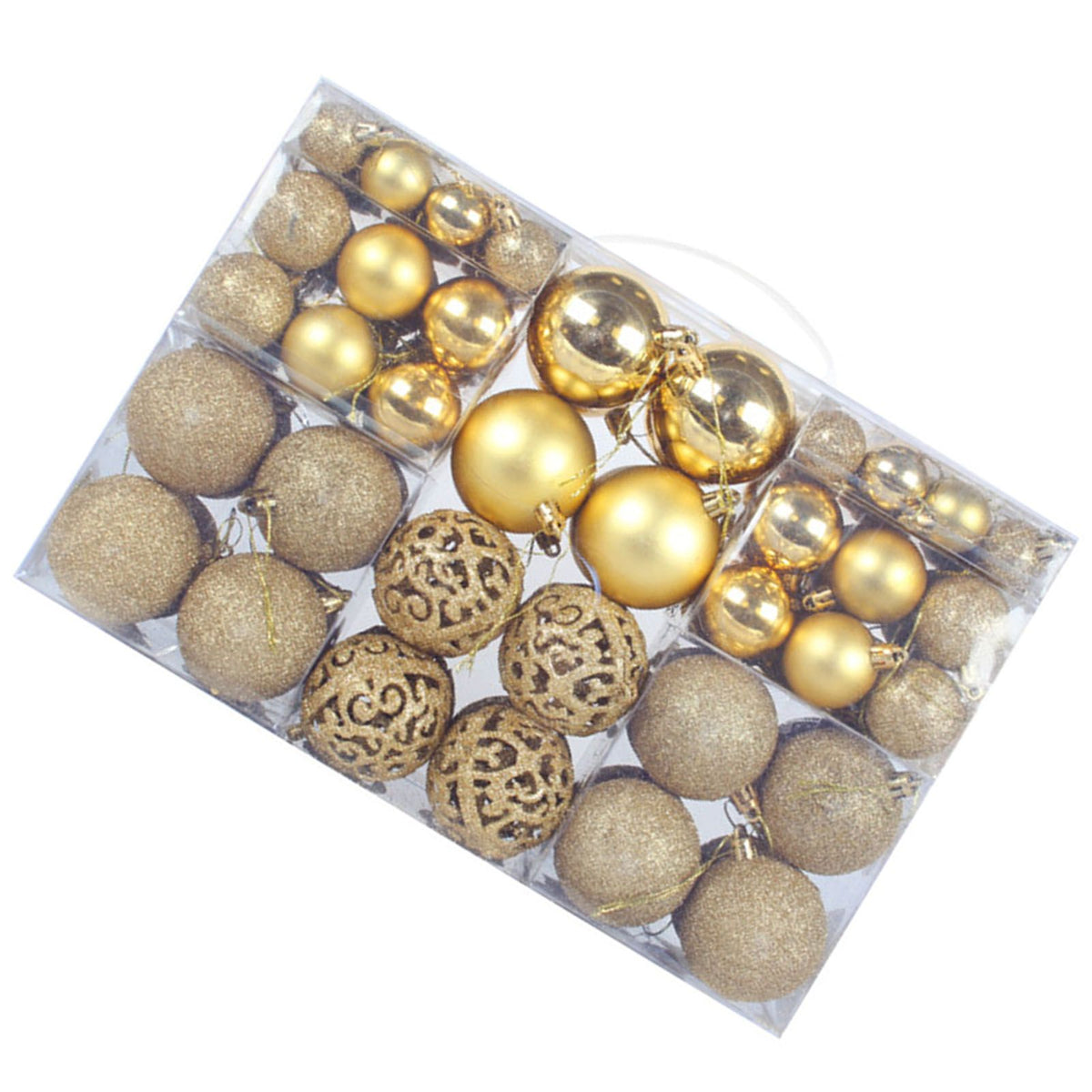 Xmas Tree Balls Plastic Various Styles Xmas Tree Ball Ornaments for Party Decoration