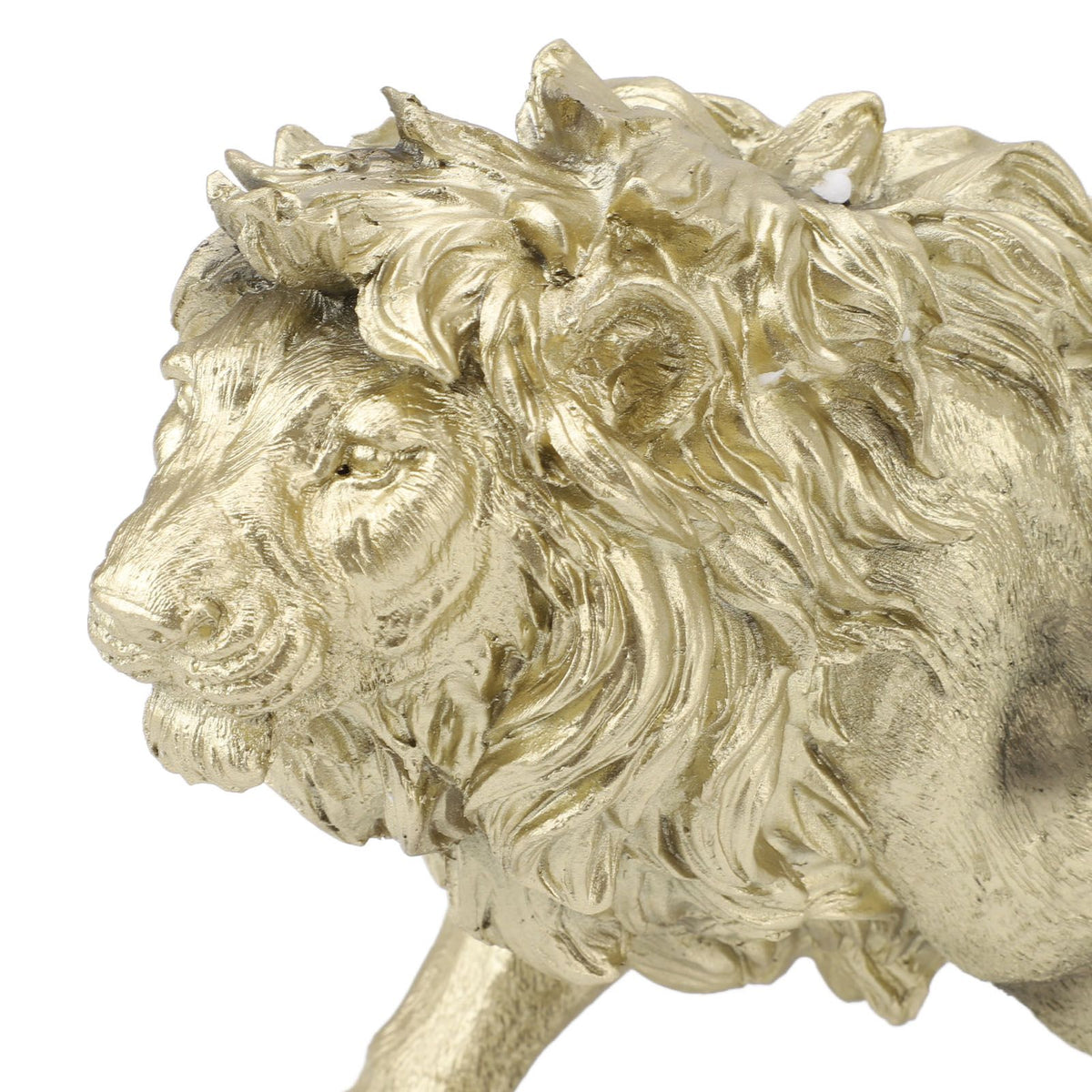 Lion Statue Figurine Modern Art Sculpture Handmade Polyresin Animal Statue for Office Home Decor Desk Accessories Decoration