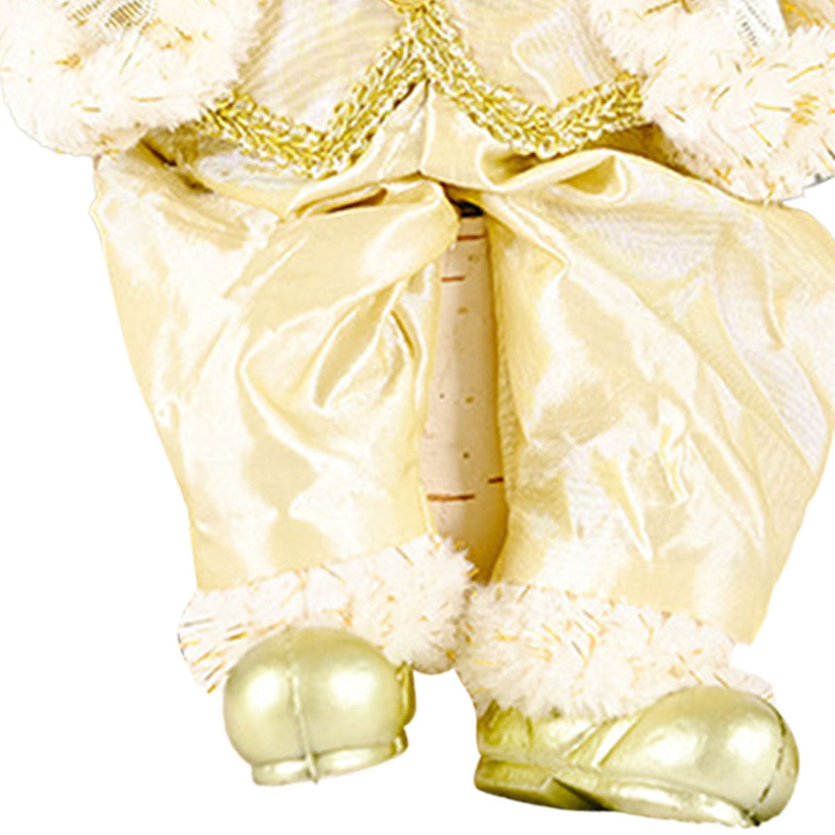 Santa Decoration Cute Image Santa Figurines Doll Toy Holiday Style Tabletop Santa Ornament for Party Home Desk Sitting Figure Present Model