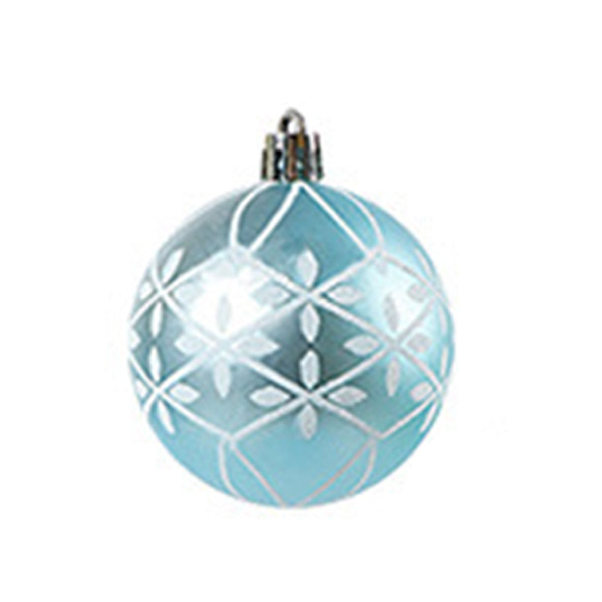 40PCS Xmas Tree Ball Plastic Lightweight Easy to Hang Ball Xmas Ball Decorations Ornaments for Holiday Wedding Party F34 Blue White