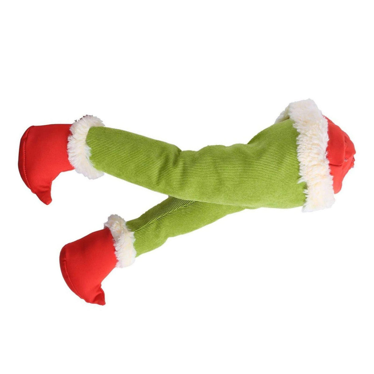 Xmas Fake Leg Stuffed Santa Leg Decoroation Xmas Decor for Homes Shopping Malls Hotels Offices
