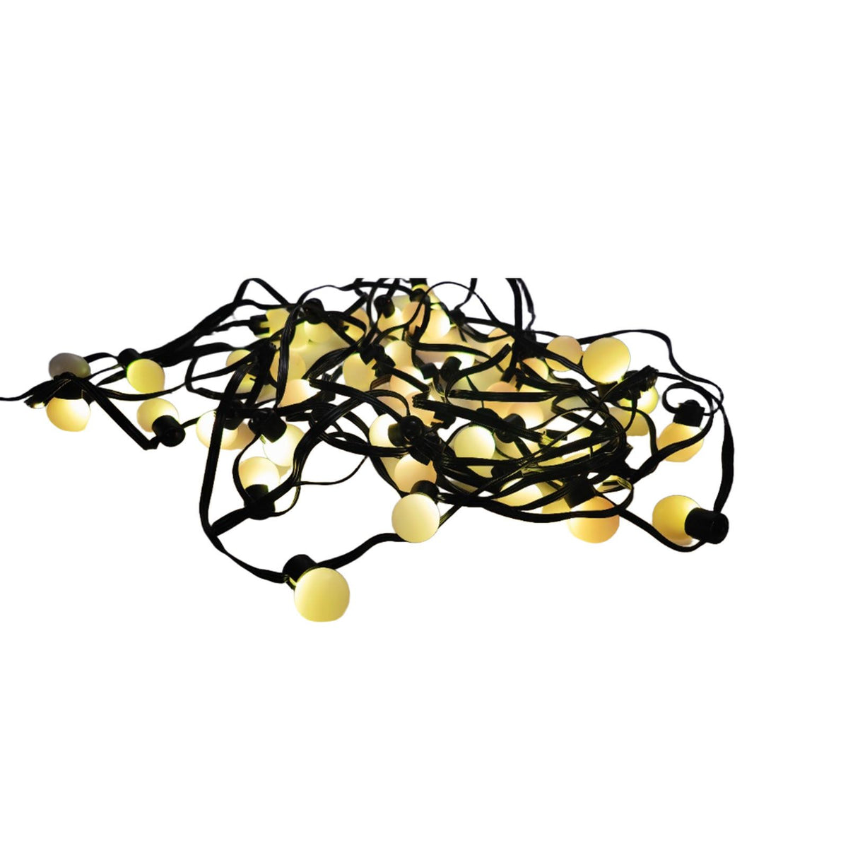 32.8ft String Lights 50 Beads IP65 Water Proof APP Remote Control Music Sync RGB Patio Lights for Xmas Outdoor Decoration