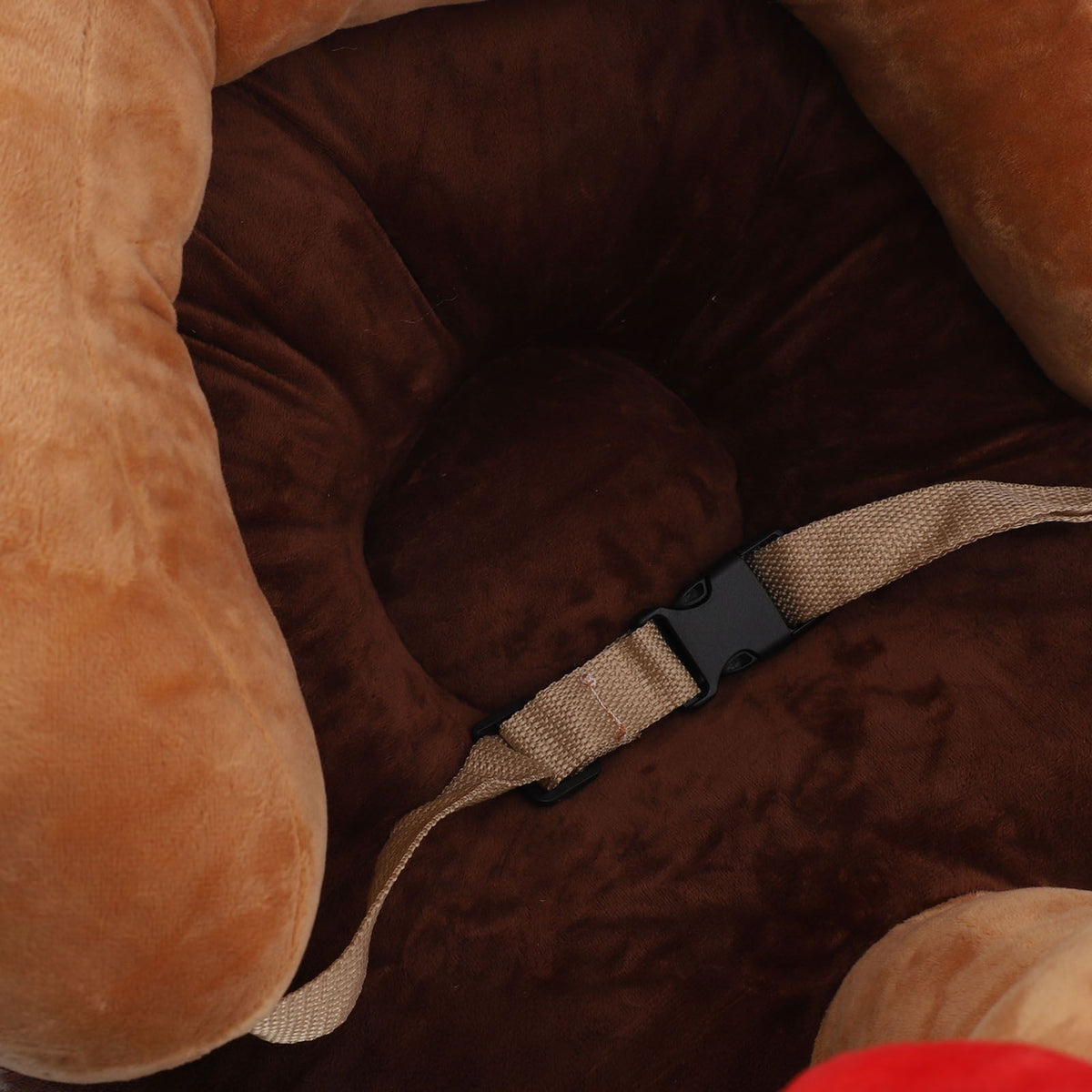 Baby Support Sofa Chair Non Slip Anti Tipping Adjustable Angle Plush Infant Learning Seat Sofa Elk