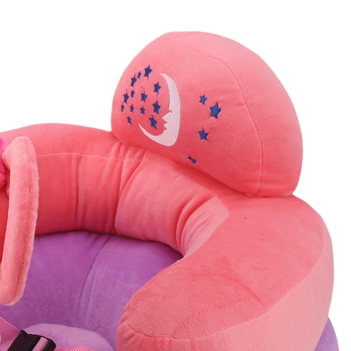 Cartoon Baby Support Seat Plush Adjustable Stable Children Learn Sitting Seat for Home Calf Elephant