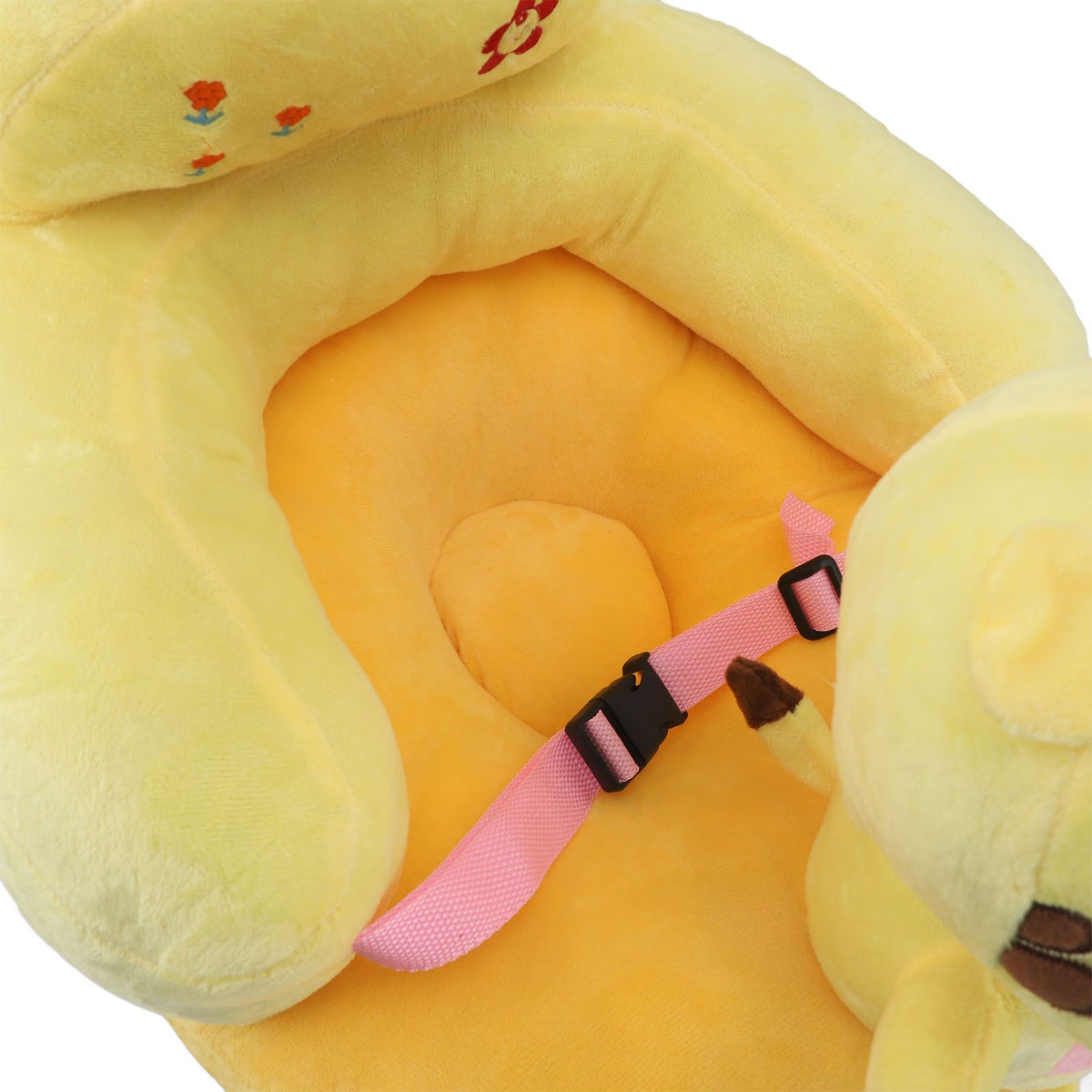 Baby Support Seat Sofa Soft Plush Comfortable Cute Animal Shape Prevent Slip Adjustable Baby Learn Sitting Support Seat Tiger