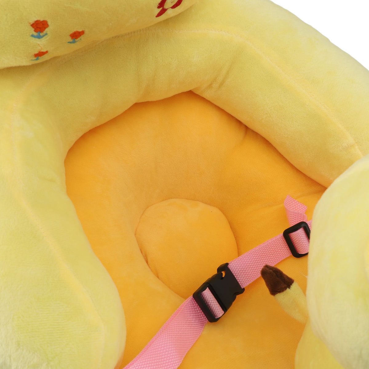 Baby Support Sofa Adjustable Angle Stable Electric Infant Sit Up Chair Floor Seat Plush Lounger for Household Tiger