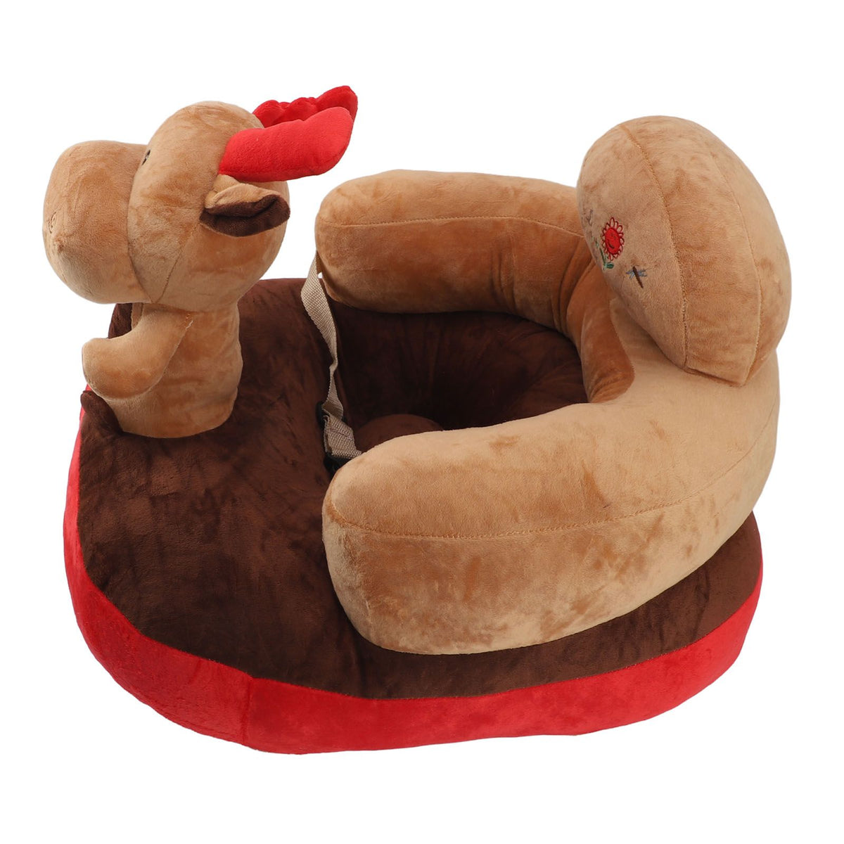 Baby Support Seat Sofa Soft Plush Comfortable Adjustable Angles Bluetooth Function Baby Sitting Support for Indoor Deer
