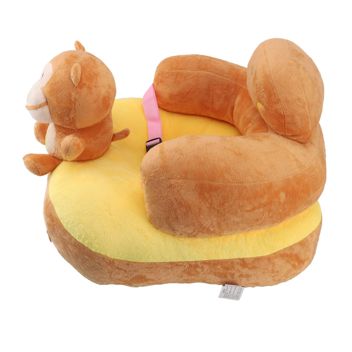 Baby Support Seat Sofa Soft Plush Comfortable Adjustable Angles Bluetooth Function Baby Sitting Support for Indoor Monkey