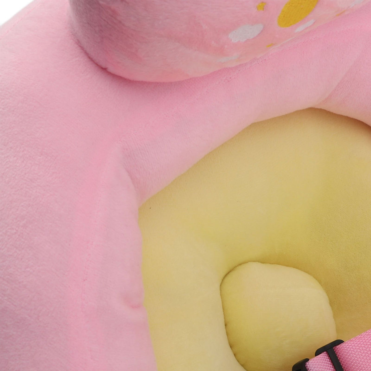 Baby Sofa Chair Floor Support Seat Bluetooth Plush Cute Cartoon Animal Adjustable Baby Learn to Sit Up Chair with USB Cable for Toddlers Boys Girls Bunny